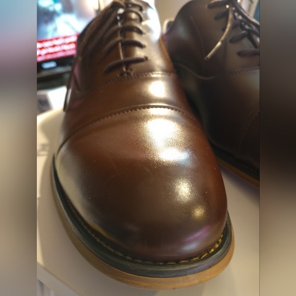 Men Classic Brown Leather Men\'s Dress Shoes